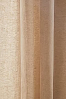 MEDIUM OPACITY FADED LINEN CURTAIN