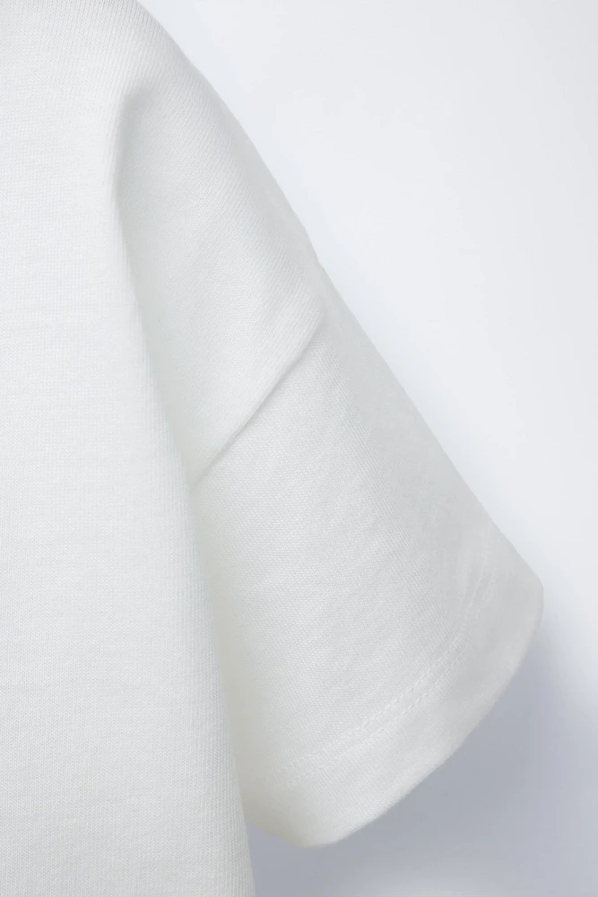 T-SHIRT APPLIQUÉ CARREAUX VICHY