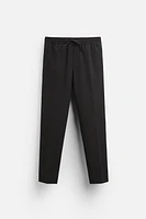 JOGGER WAIST STRETCH PANTS