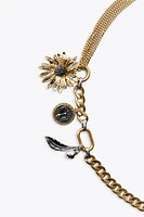 CHARM METAL BELT