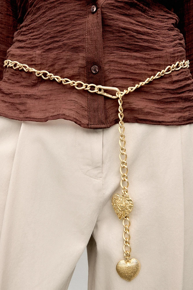 CEINTURE CHAÎNE CŒUR