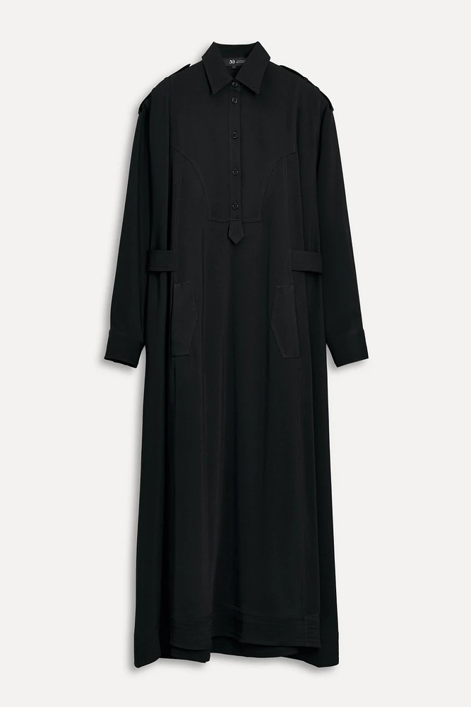 ROBE CHEMISE AVEC CEINTURE 50E ANNIVERSAIRE