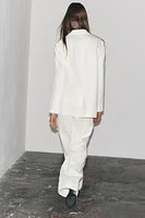 ZW COLLECTION LINEN BLEND BLAZER