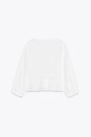 CHEMISE BRODERIES PERFORÉES