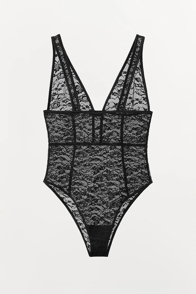 BODY EN DENTELLE COMBINÉE
