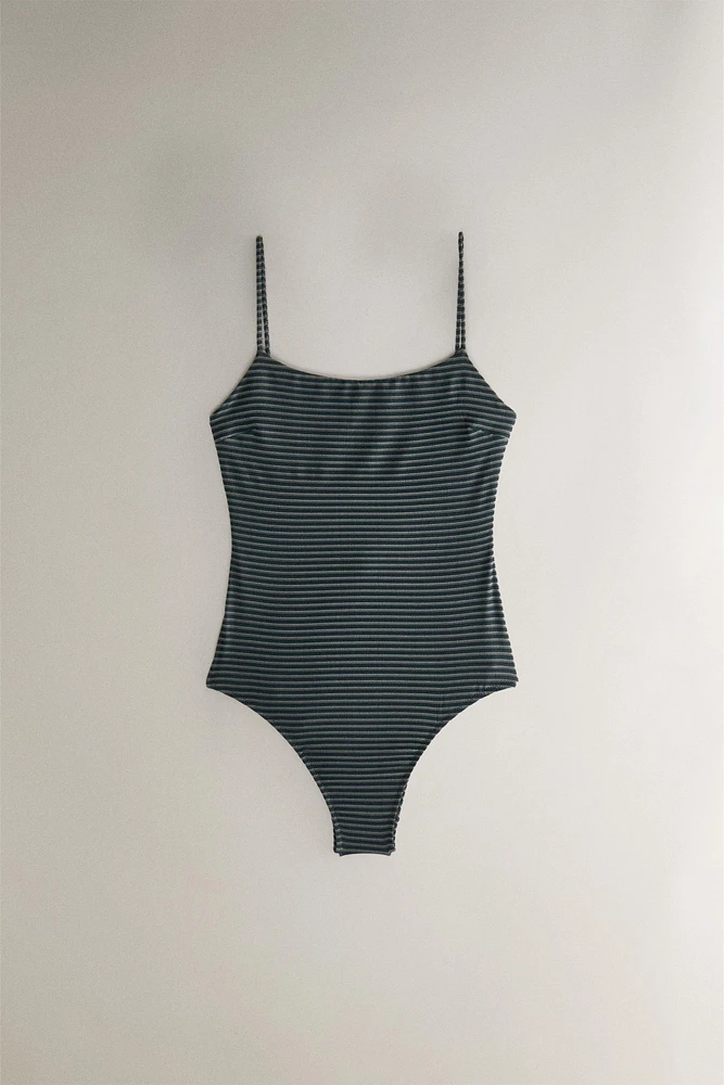 MAILLOT DE BAIN PLAGE RAYURES HORIZONTALES