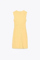 ROBE COURTE DRAPÉE
