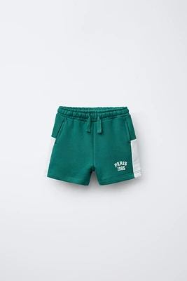 BERMUDA DE JOGGING INSCRIPTION