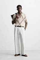 POLO EN MAILLE JACQUARD LOSANGES