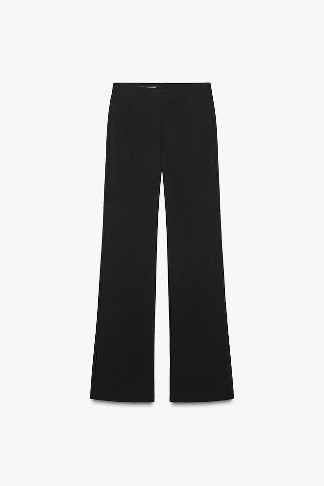 HIGH-WAISTED FLARE PANTS