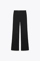 HIGH-WAISTED FLARE PANTS