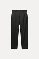 SOFT ANKLE-LENGTH PANTS