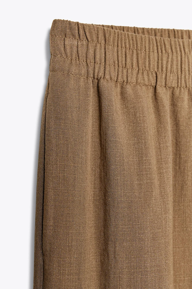 PANTALON RUSTIQUE WIDE LEG