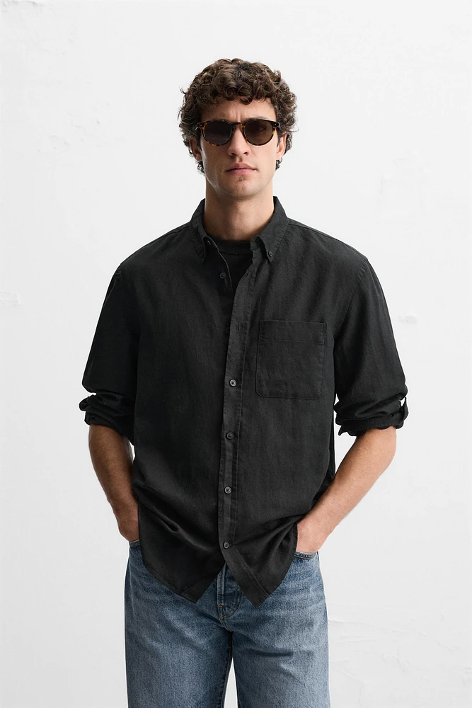 LINEN - COTTON SHIRT