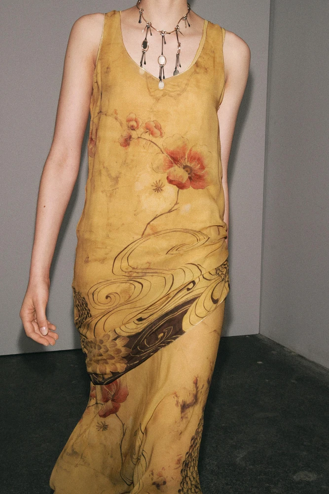 ZW COLLECTION PRINTED DRESS