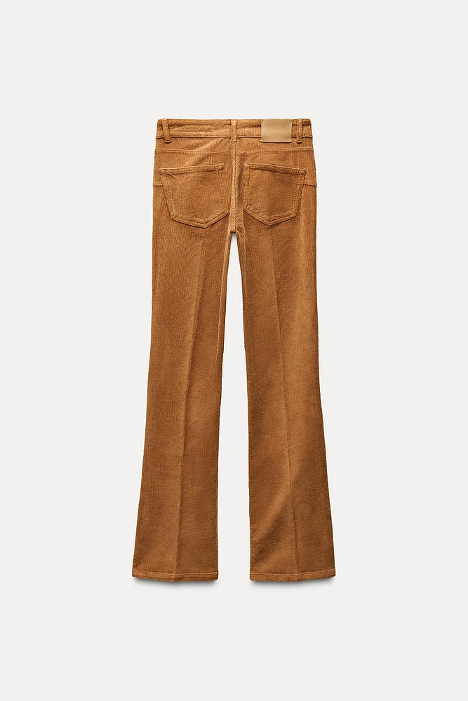 ZW COLLECTION CORDUROY FLARE PANTS