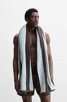 SERVIETTE DE PLAGE RAYURES