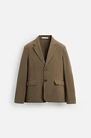 WASHED SUIT BLAZER