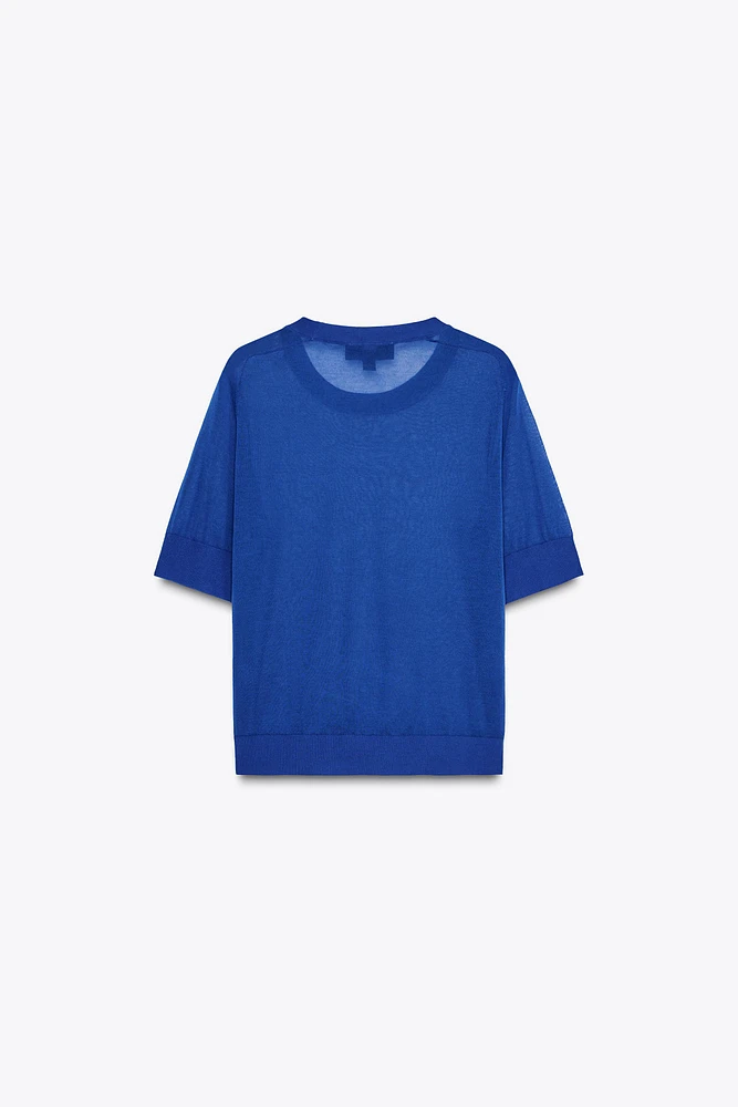 TOP EN MAILLE EXTRAFINE