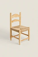 CHILDREN’S WOODEN CHAIR