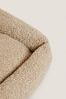 FAUX SHEARLING PET BED