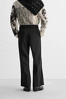 LIMITED EDITION FLARE TUXEDO PANTS