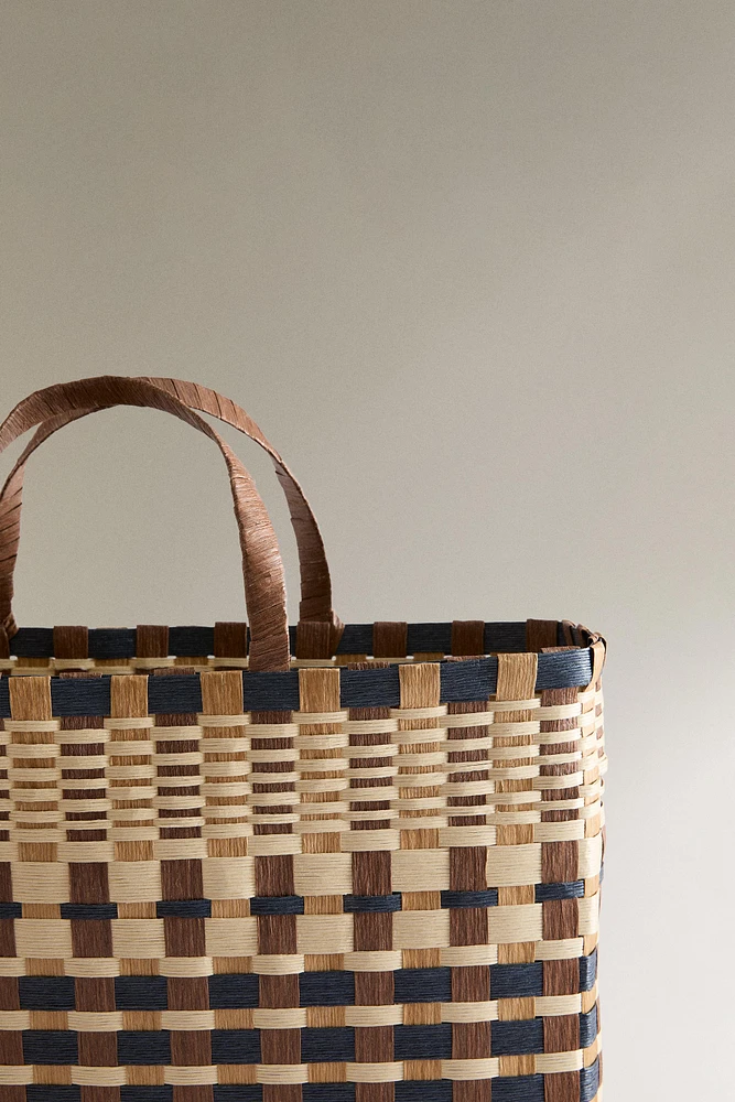 SAC CABAS MULTICOLORE
