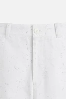 PANTALON COUPE LARGE IMPRIMÉ ABSTRAIT