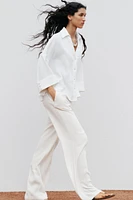 WIDE SLEEVE POPLIN SHIRT