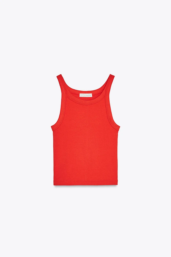 RIB CROP TOP