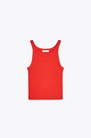 RIB CROP TOP