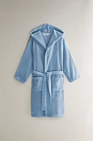 EXTRA SOFT HOODED BATHROBE (380 GXM²)