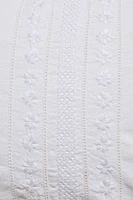 HOUSSE DE COUSSIN BRODERIES
