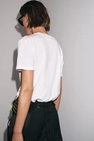 ENZYME FINISH COTTON T-SHIRT