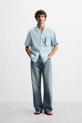 COTTON - LINEN SHIRT