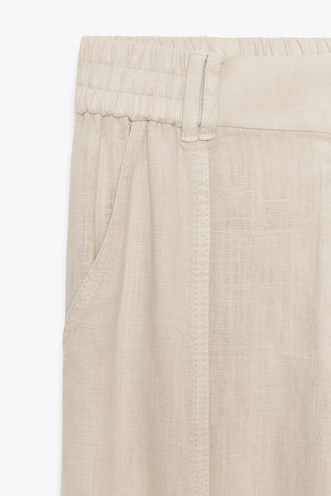 LINEN JOGGER PANTS