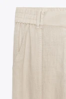 LINEN JOGGER PANTS
