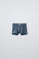 6-14 YEARS/ FIVE-PACK OF LABEL BOXERS