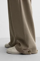 WIDE FIT CORDUROY PANTS