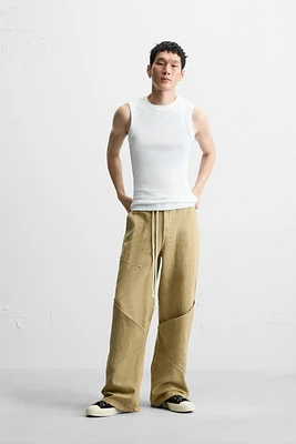 JEAN RELAXED FIT POCHES OVERSIZE