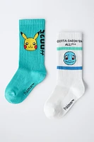 TWO-PACK OF PIKACHU POKÉMON ™ SOCKS