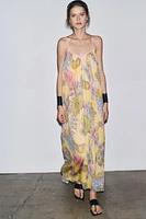 FLORAL PRINT DRESS ZW COLLECTION