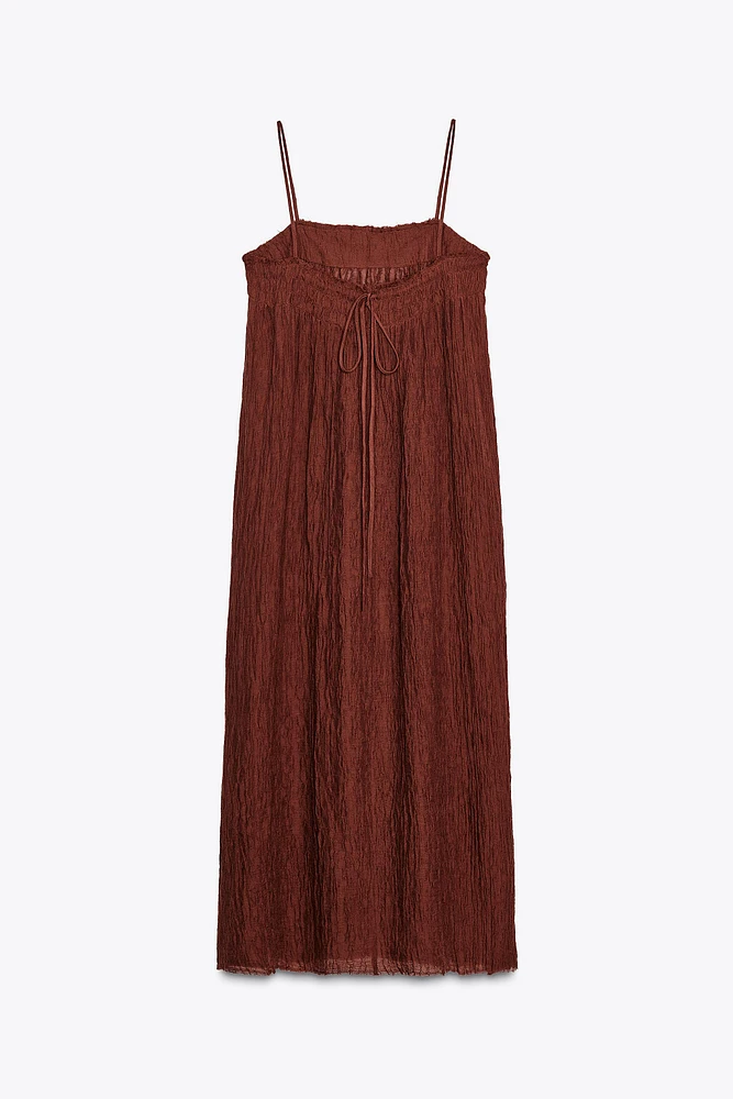 ROBE LONGUE AVEC RAMIE ZW COLLECTION