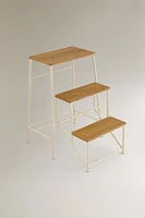 THREE-STEP LADDER STOOL