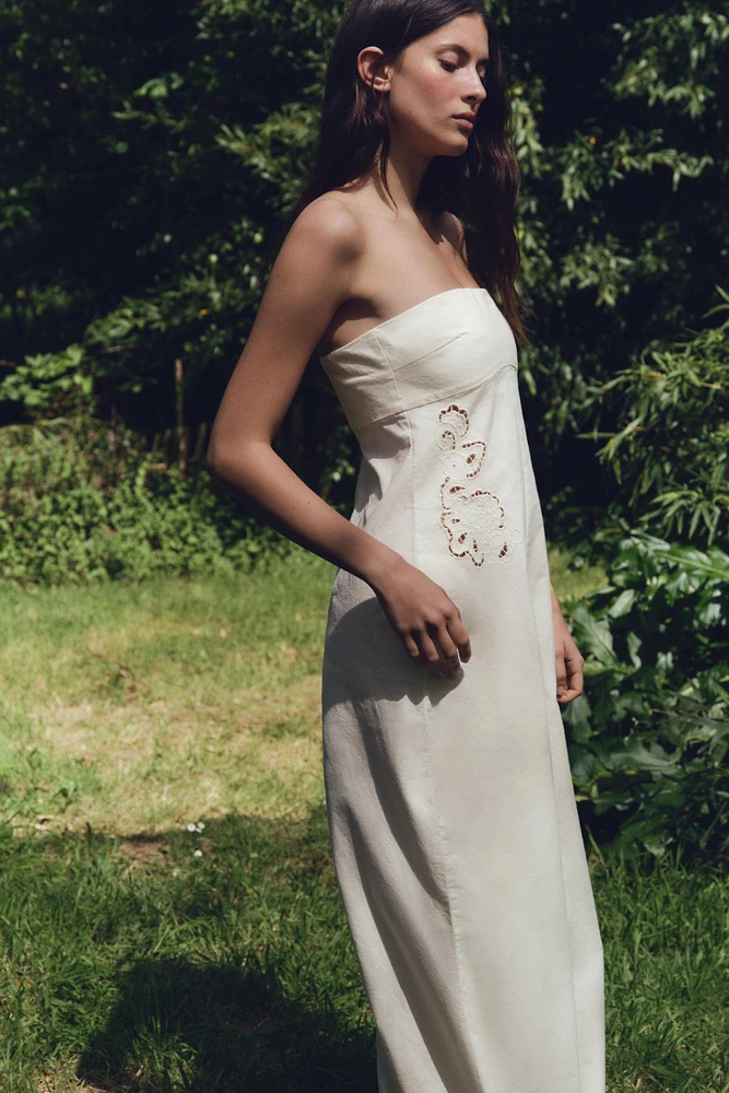 LONG EMBROIDERED JUMPSUIT