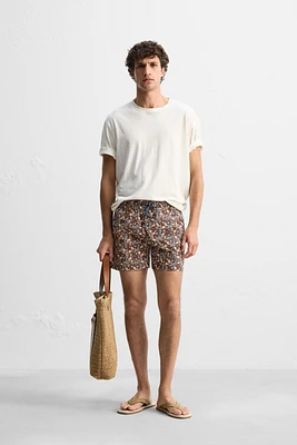 MAILLOT DE BAIN REGULAR À IMPRIMÉ FLORAL