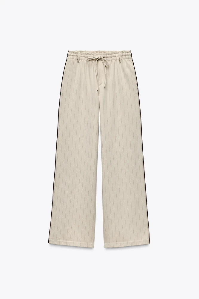 PANTALON À RAYURES TENNIS