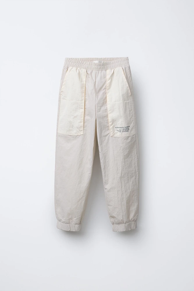 CONTRAST TECHNICAL PANTS