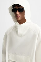 HOODED OVERSHIRT