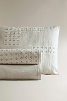 COUVRE-LIT LIN PATCHWORK